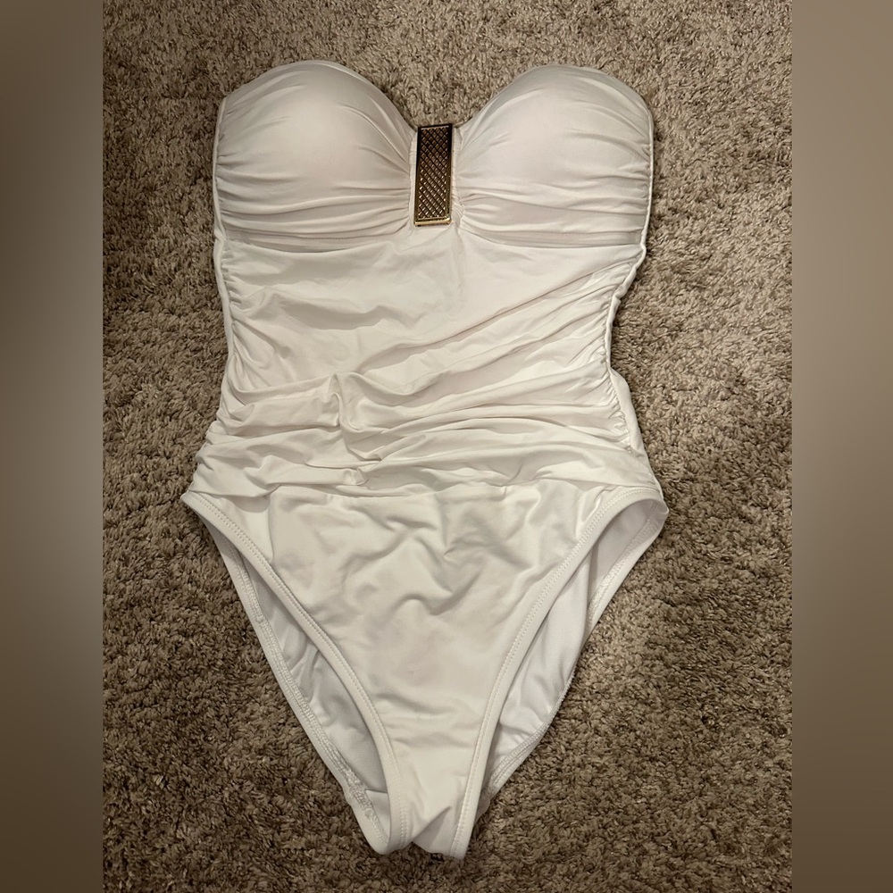 LA BLANCA swim suit - white
